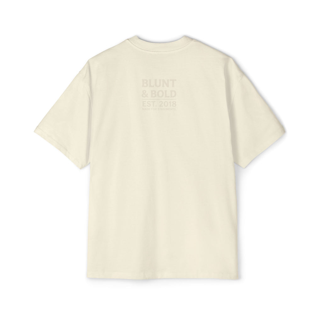 Oversized Graphic Tee — “Soft Looks. Savage Moves.” Bold Typography Shirt