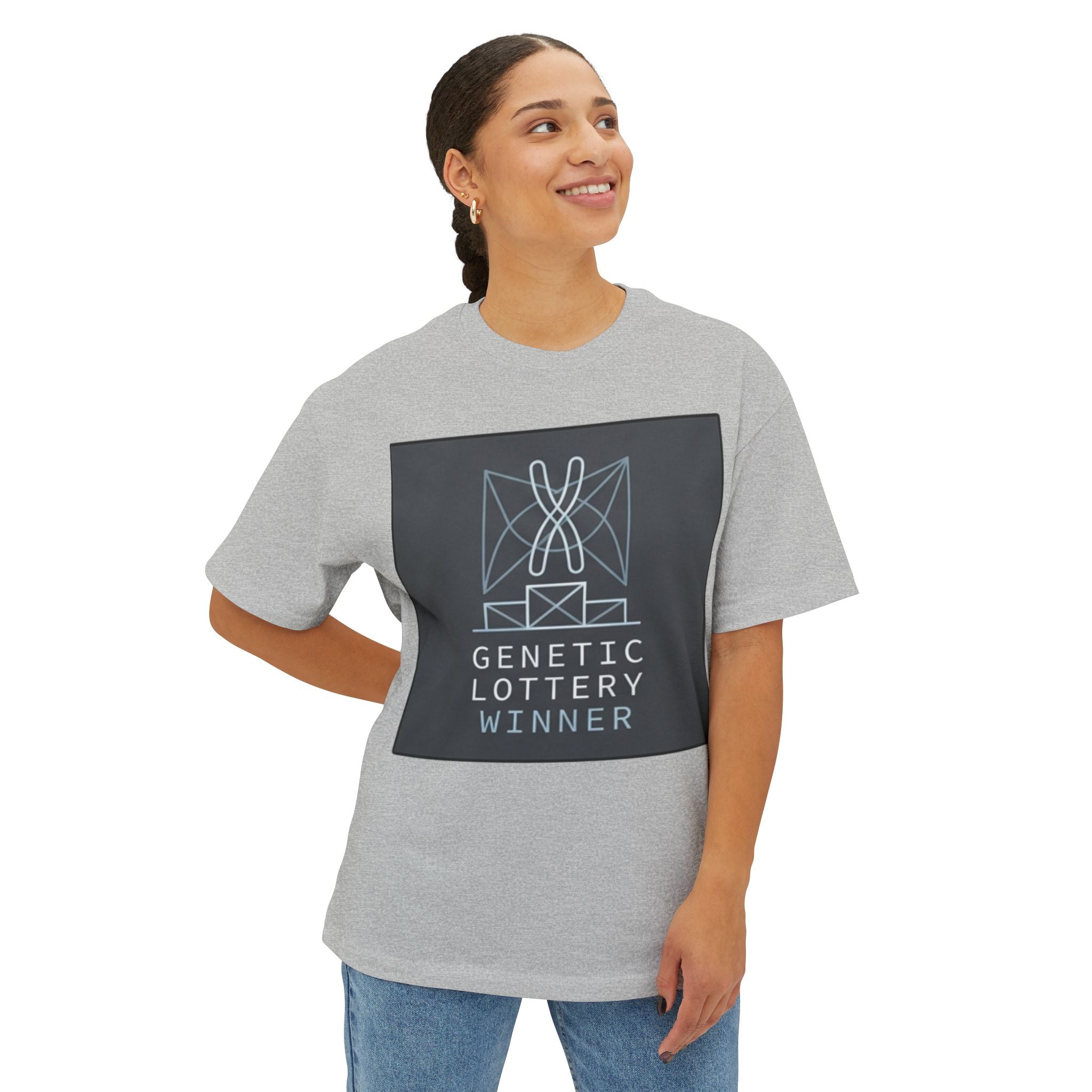 Mens Genetic Lottery Oversized Boxy Tee