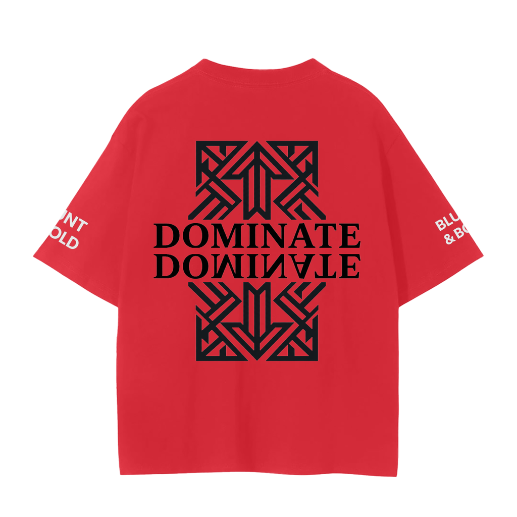MENS ' DOMINATE ' Seamless OVERSIZED TEE