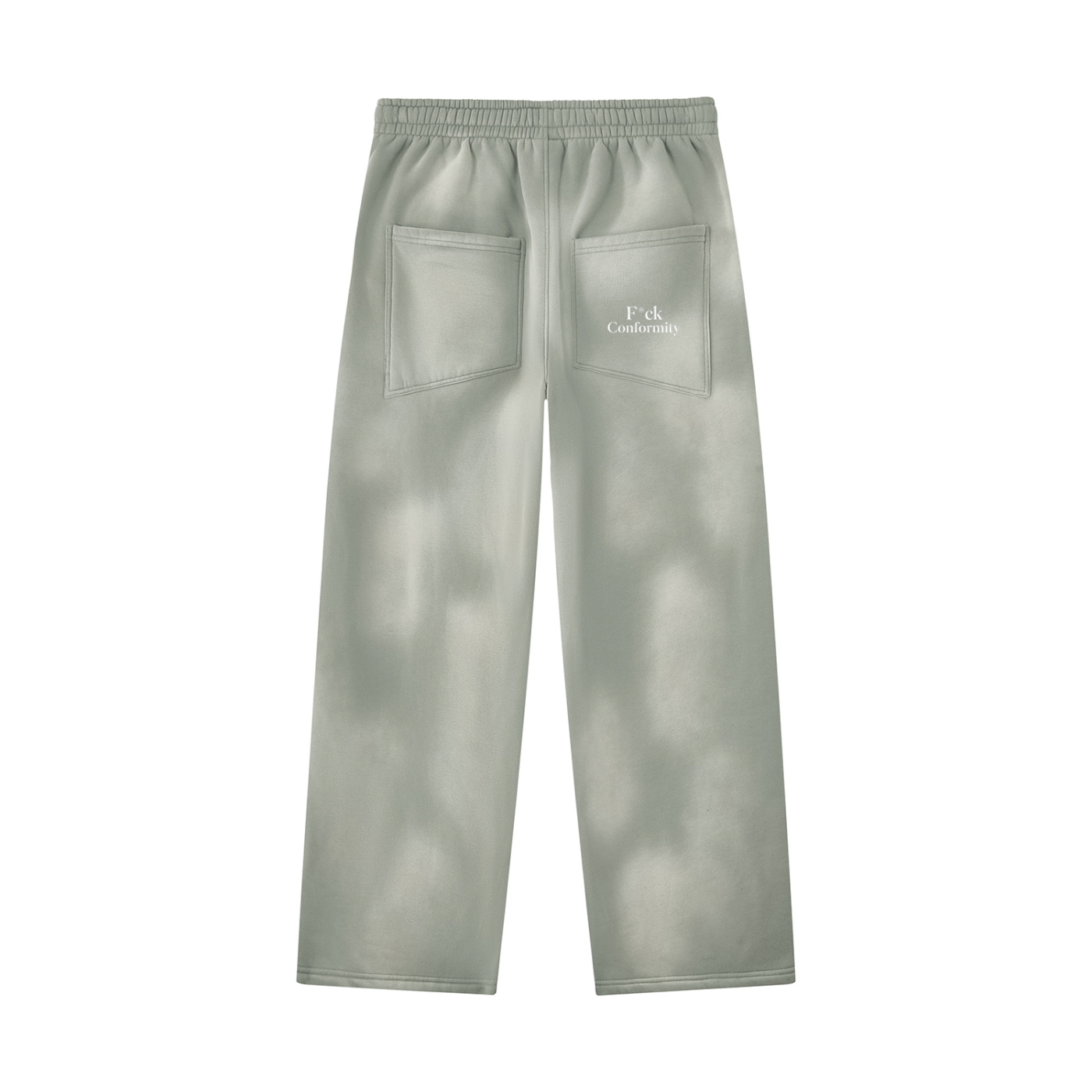 Unisex Sunfade Wide Leg Fleece Sweatpants