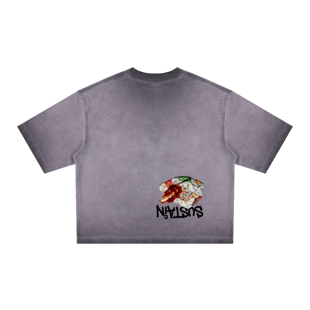 Unisex Reverse Dyed Boxy T-Shirt