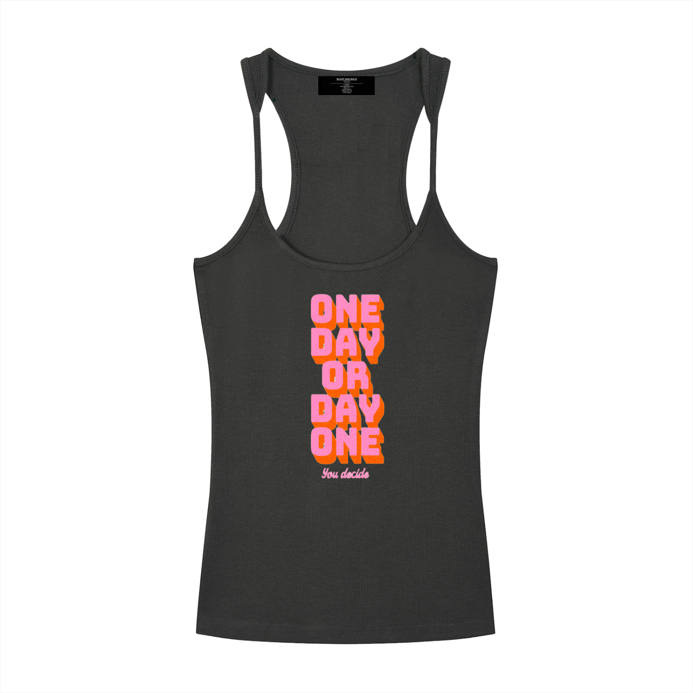 Womens Slim Fit Ribbed Racerback Tank