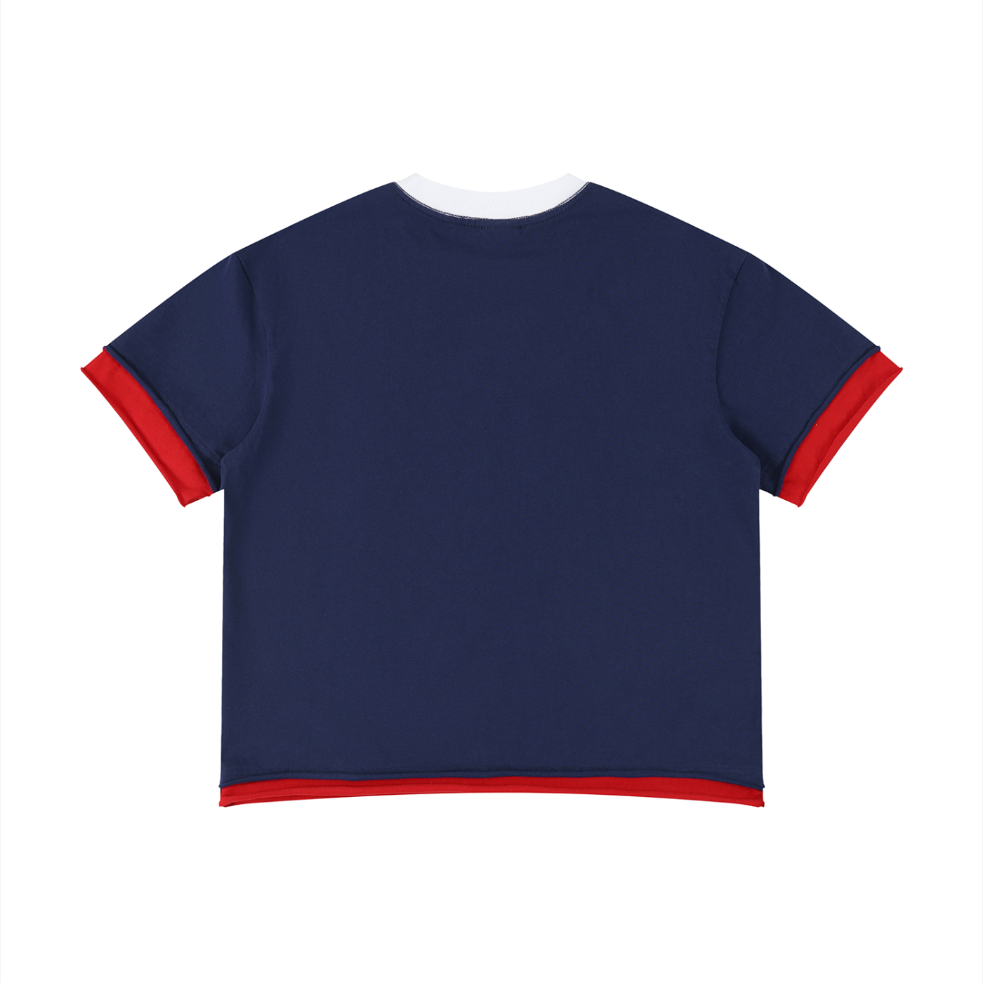 Mens Human Mind Boxy Color Block Tee