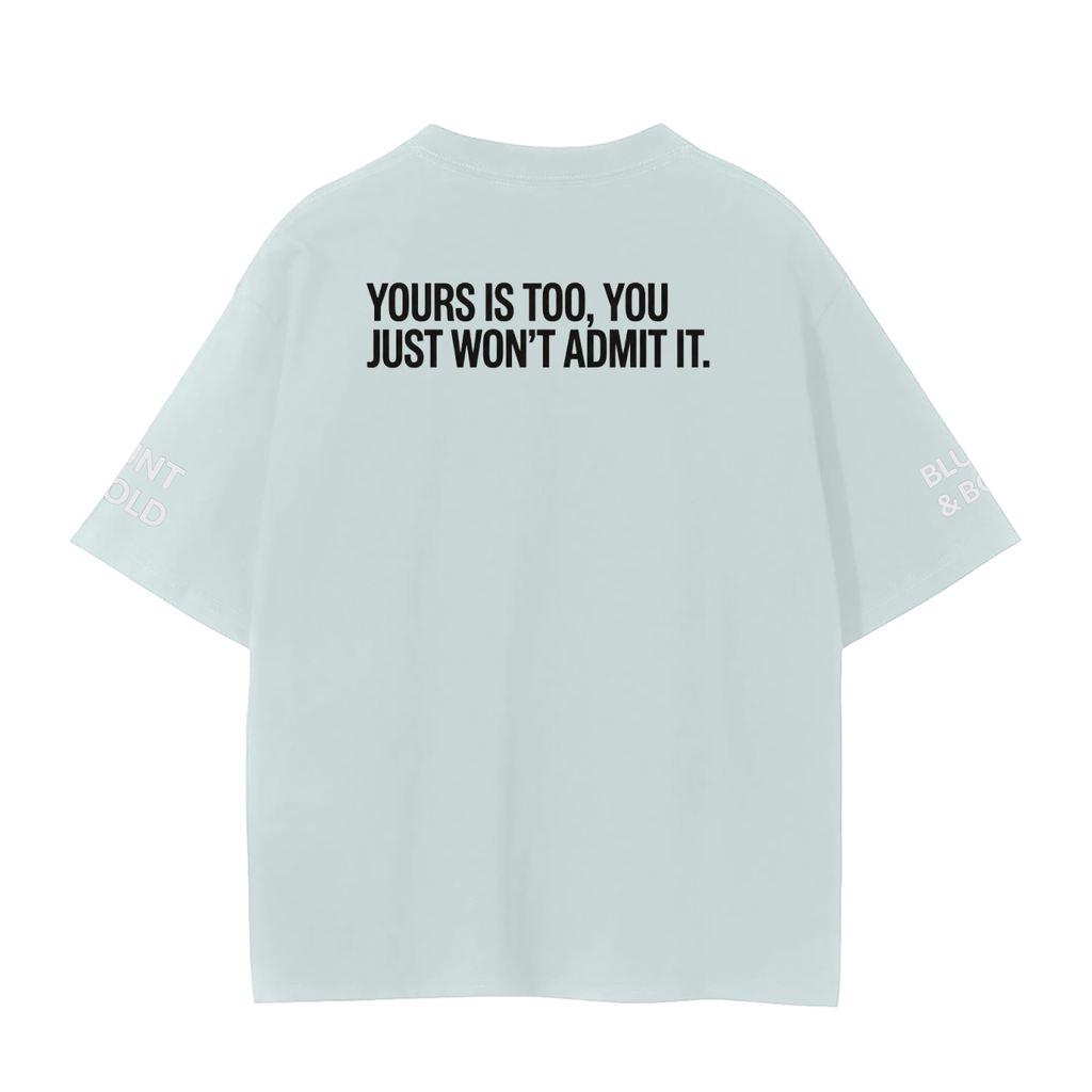 MENS 'WORK IN PROCESS'  Seamless Oversized Fit  TEE