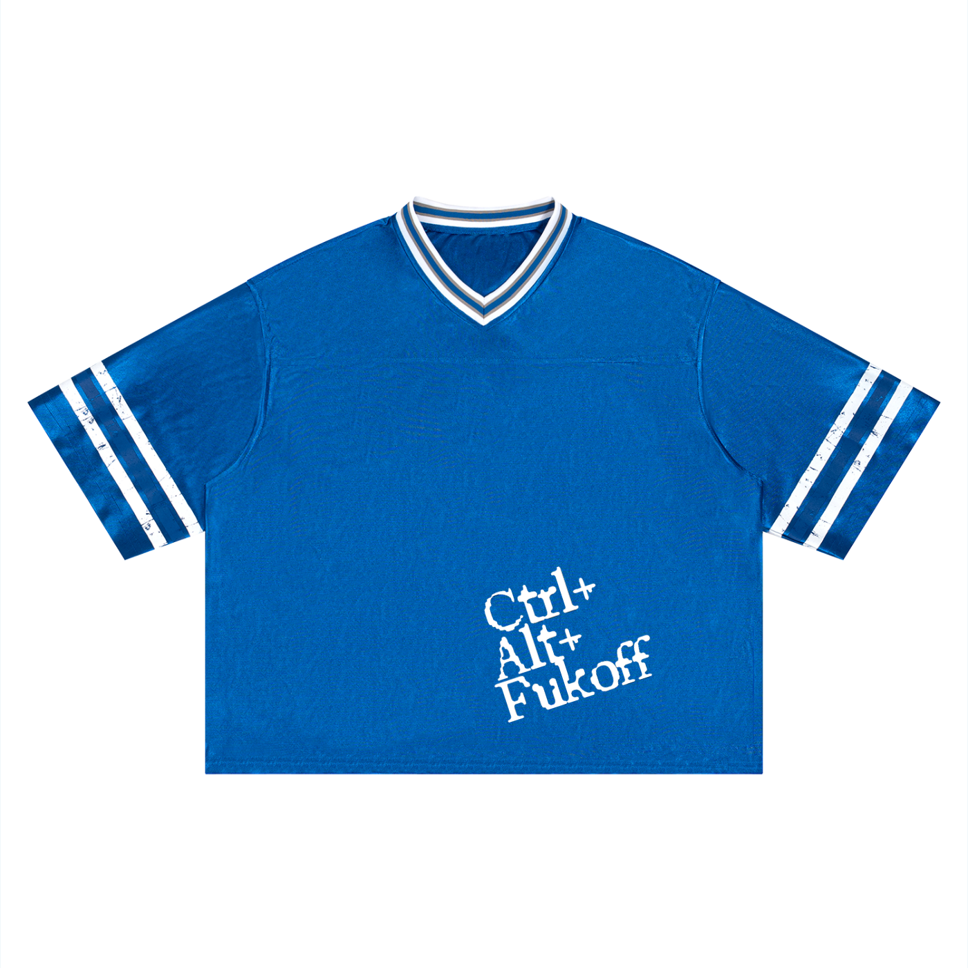 Mens  Boxy Bold  Striped Soccer Jersey