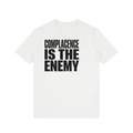 Mens 'COMPLIZENCE'  Solid V-Neck Tee