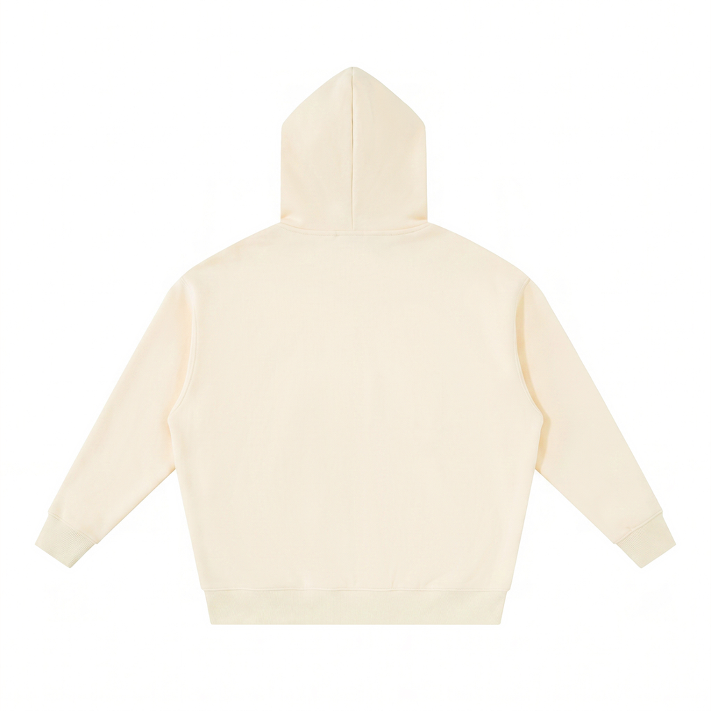UNISEX 'SELF REGULTE' Essential Oversized Fleece Boxy Hoodie