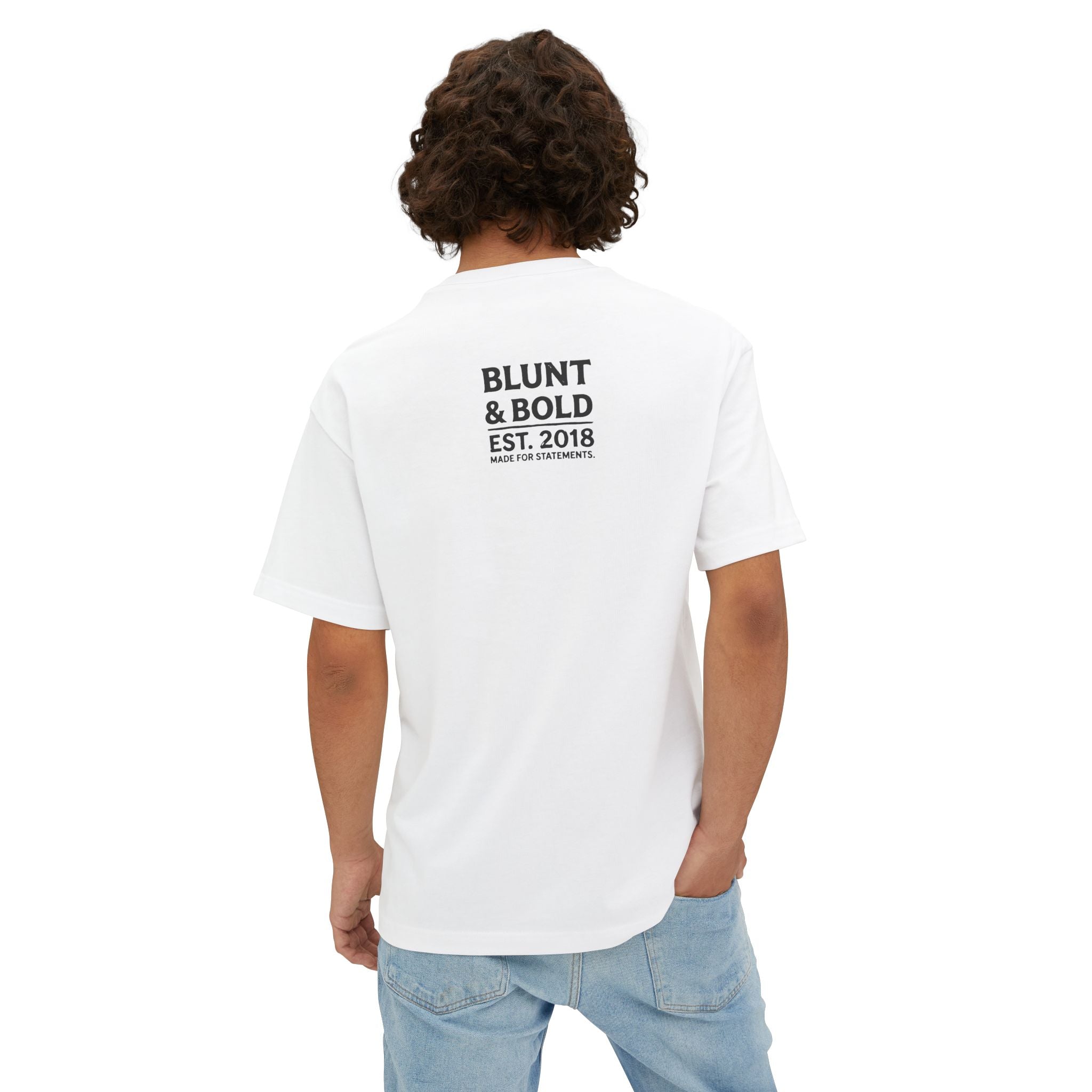 Mens ;FREE SPIRIT" Oversized  Boxy Tee