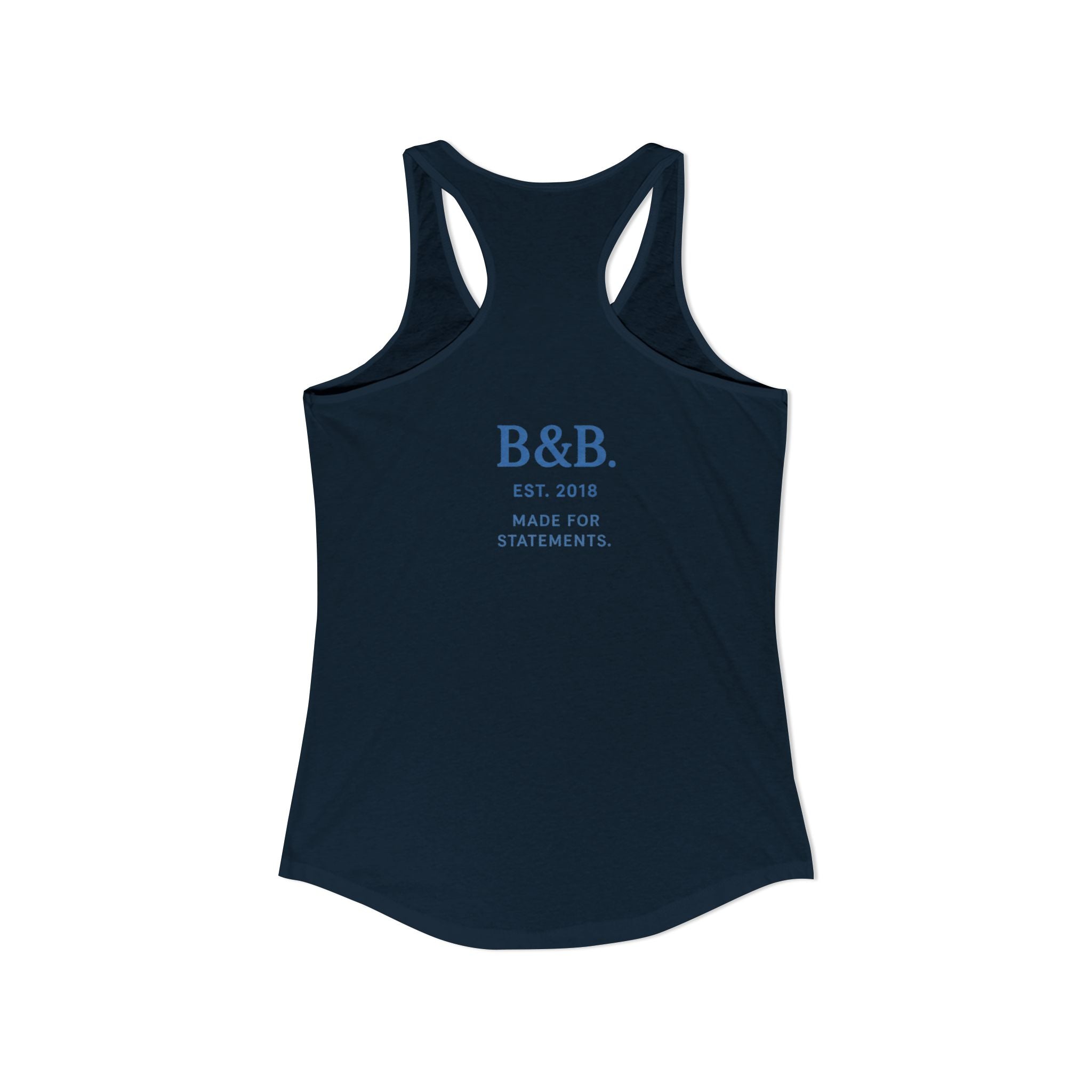 Womens Baddie  Ideal Racerback Tank