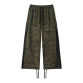Mens  Camo Wide Leg Sweatpants
