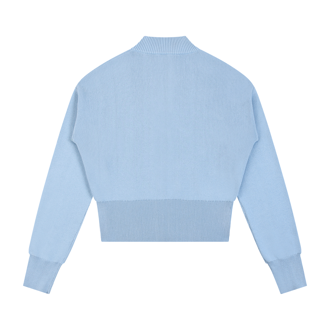 WOMENS ' DANGEROUSLY DEVINE' ' Mock Neck Zip Up Cardigan