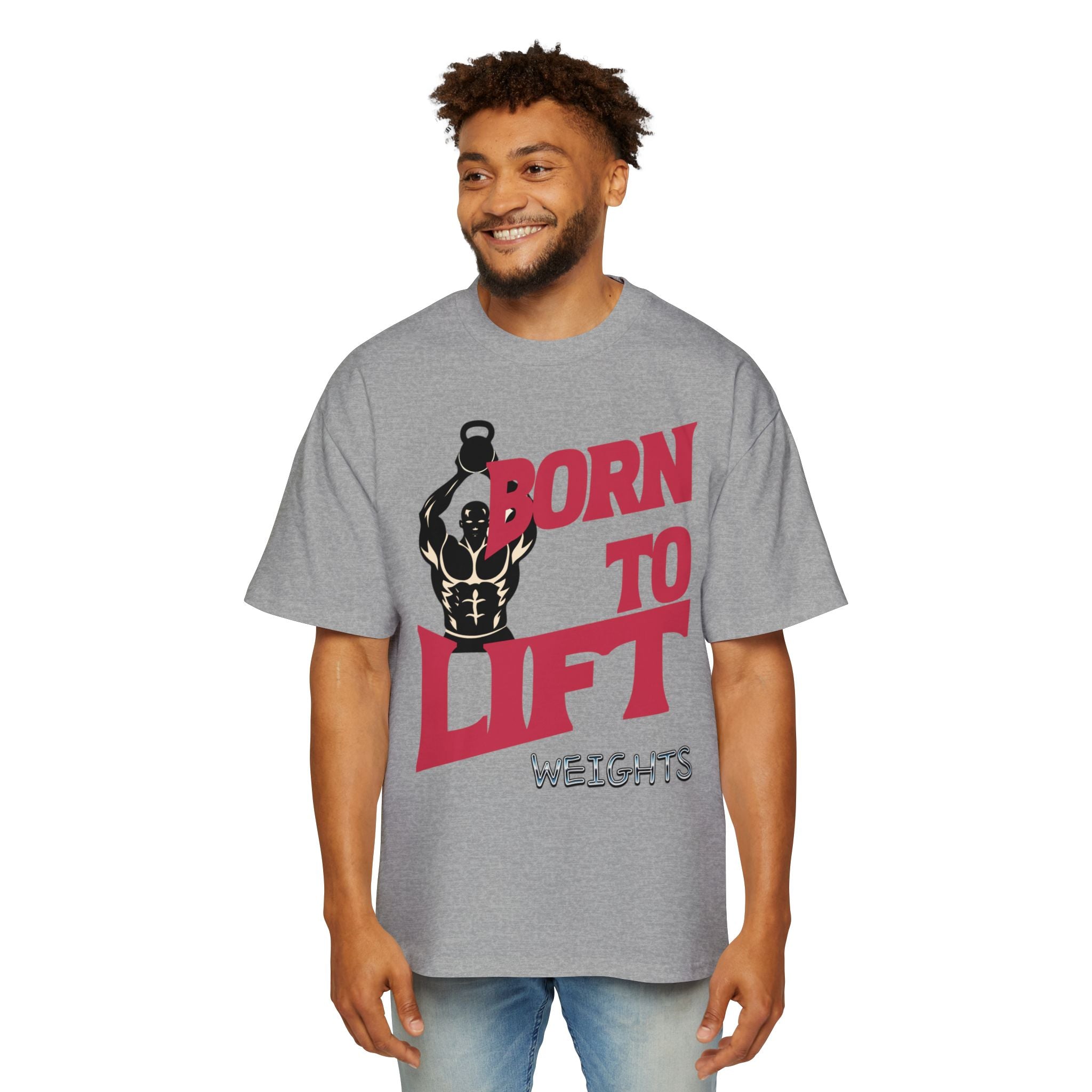 Born to Lift Tee — Men’s Weightlifting Gym T‑Shirt