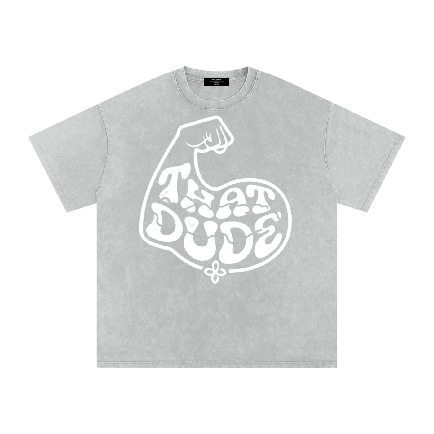 MENS 'THAT DUDE' Snow Washed Oversized Cotton TEE