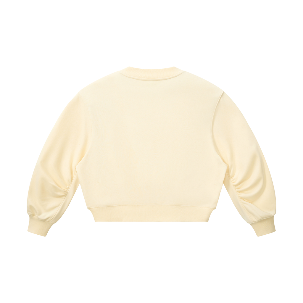 Women’s 'DIVINE DISRUPTOR'  Crop V-Neck Sweat Top