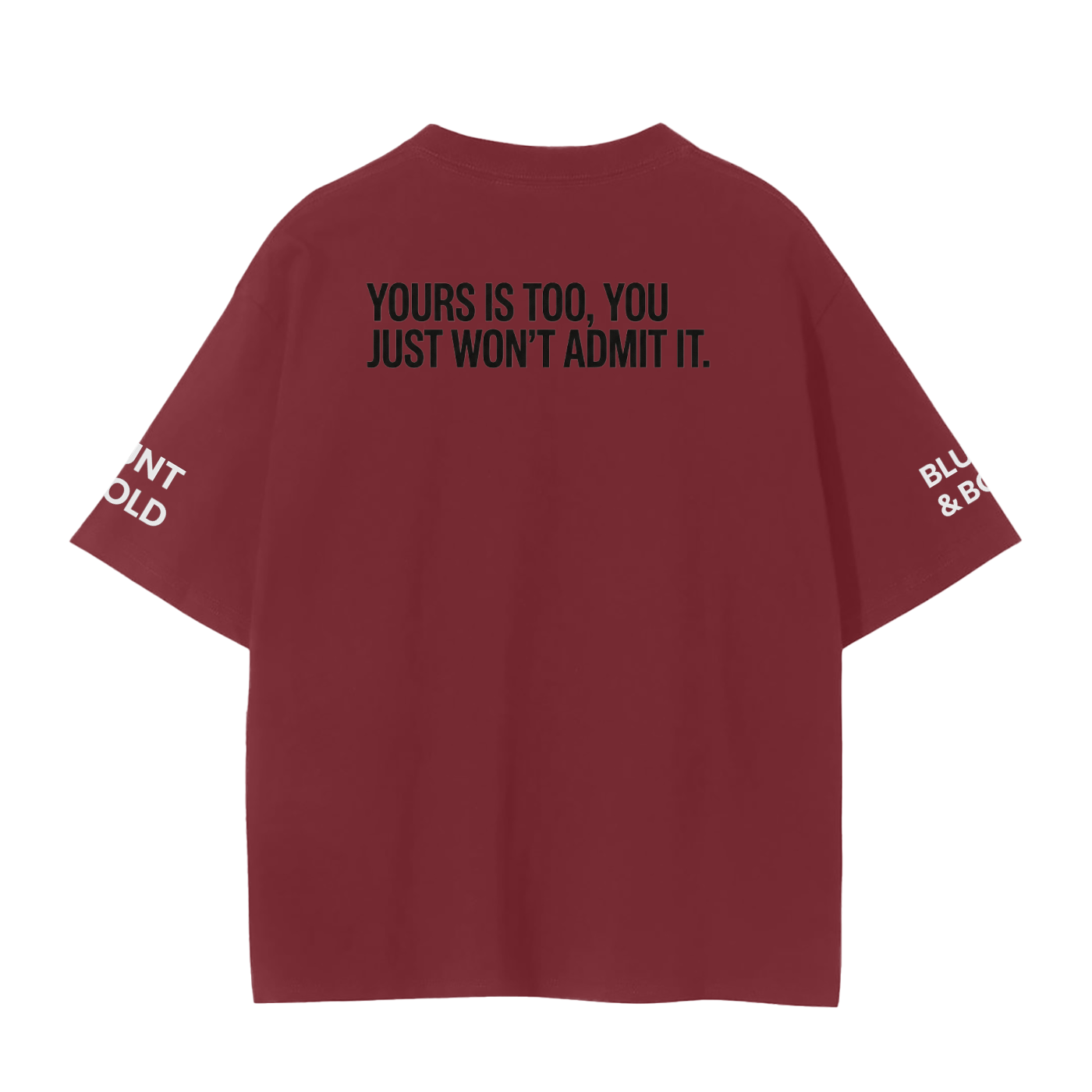 MENS 'WORK IN PROCESS'  Seamless Oversized Fit  TEE