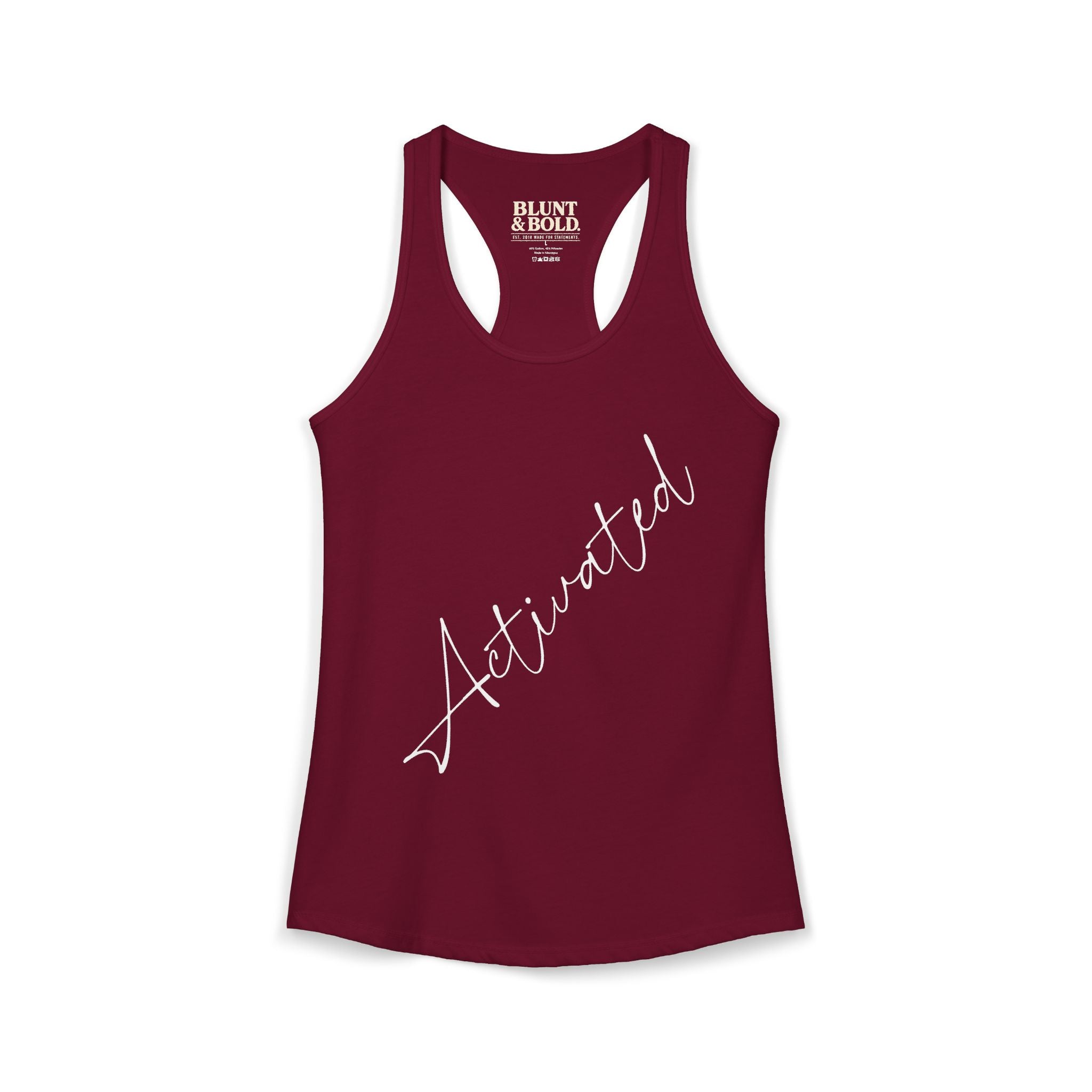 Womens Activated Ideal Racerback Tank