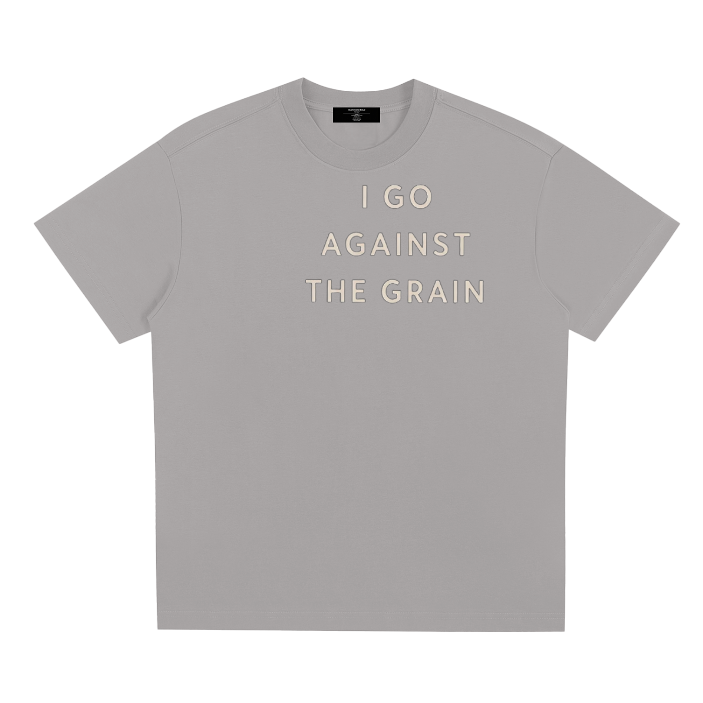 Mens 'AGAINST THE GRAIN' Sorona Quick-Dry Cooling Tee