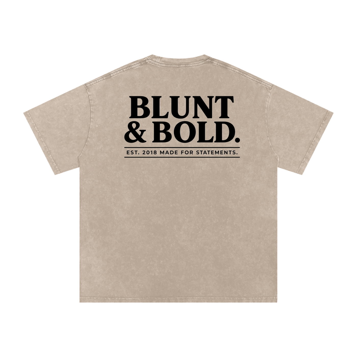 MENS ' NICEST MEAN PERSON ' now Washed Oversized Cotton TEE