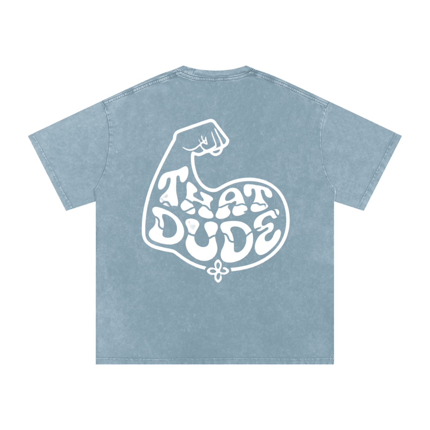 MENS 'THAT DUDE' Snow Washed Oversized Cotton TEE