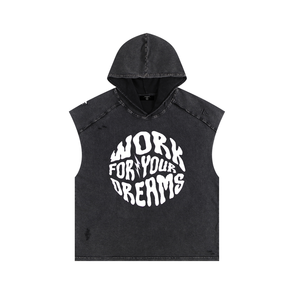 Men's Snow Wash Hooded Tank — Cold Blooded