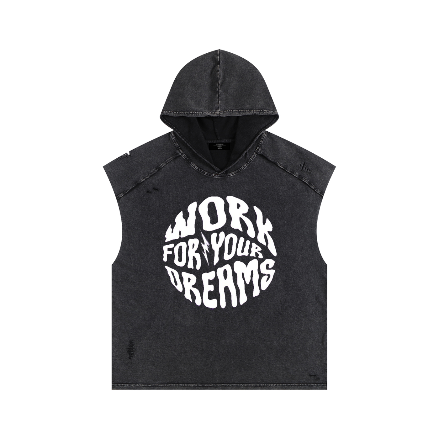 Men's Snow Wash Hooded Tank — Cold Blooded