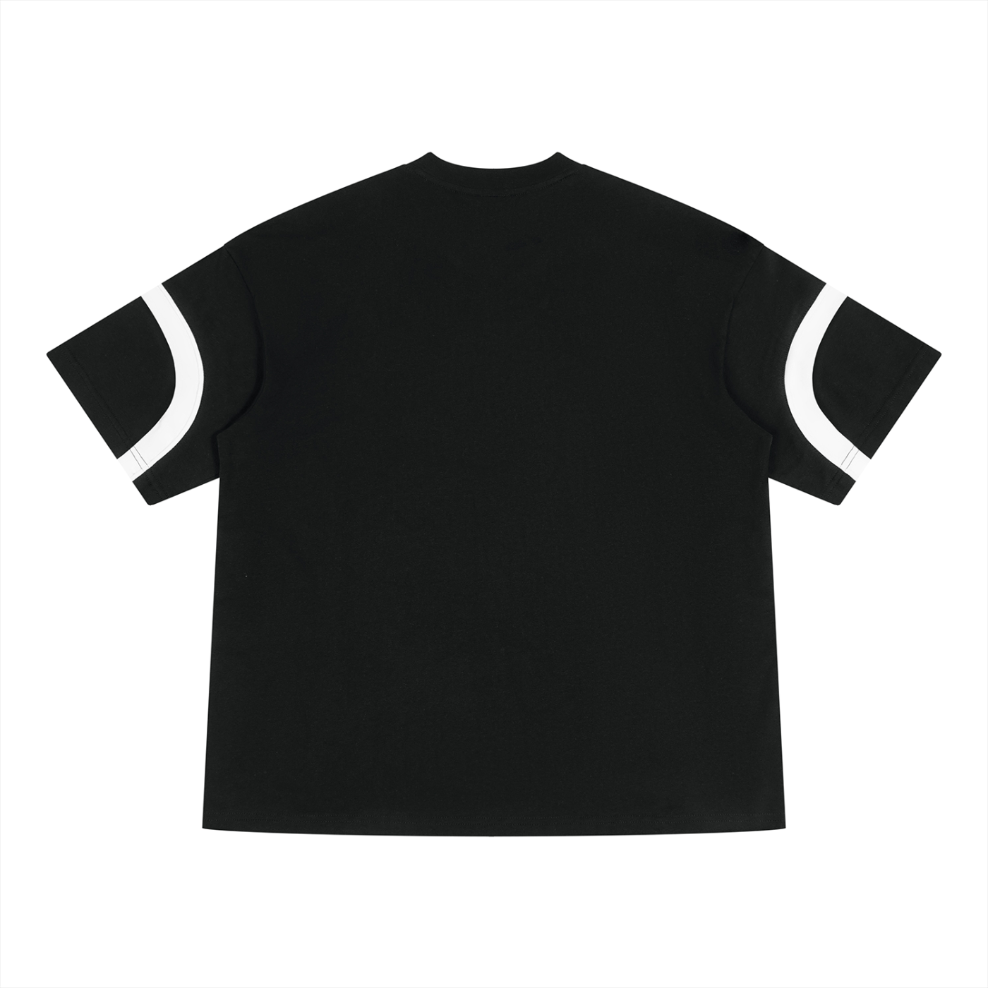 MENS Color Block V-Neck T-Shirt