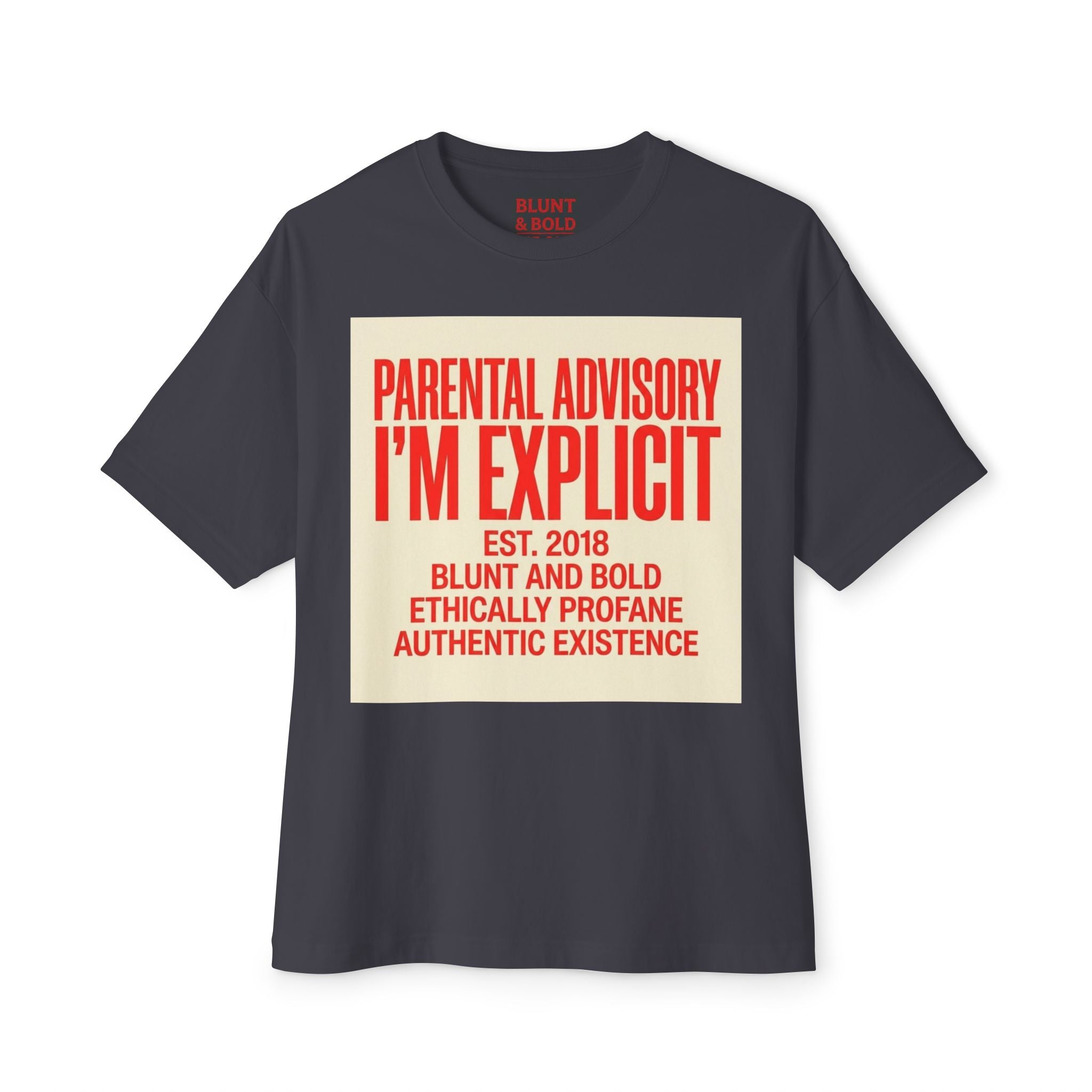Mens I'n Explicit Graphic Oversized  Tee