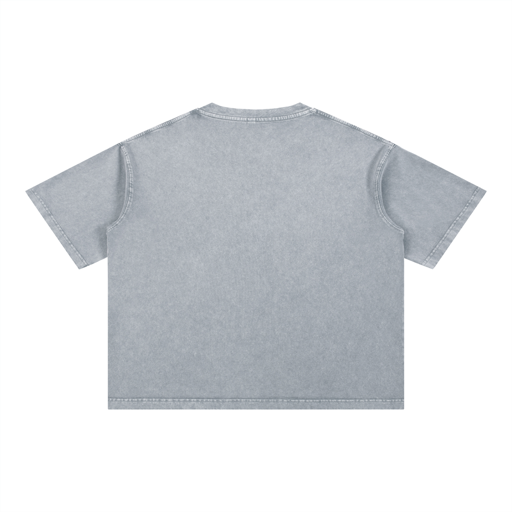 Mens 'SOUL MADE" Mineral Wash Boxy Cotton Tee