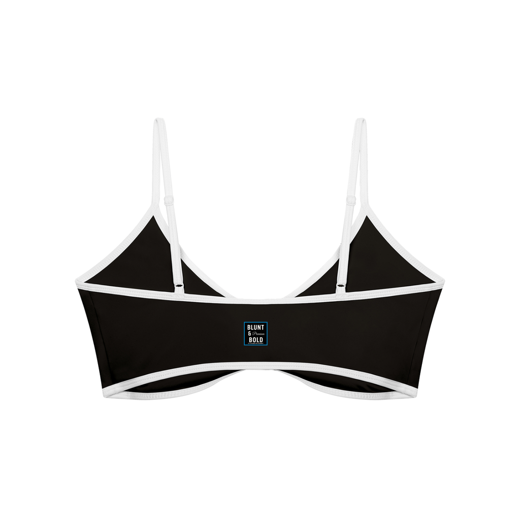 Women's Color Block Ruched V-Neck Sports Bra