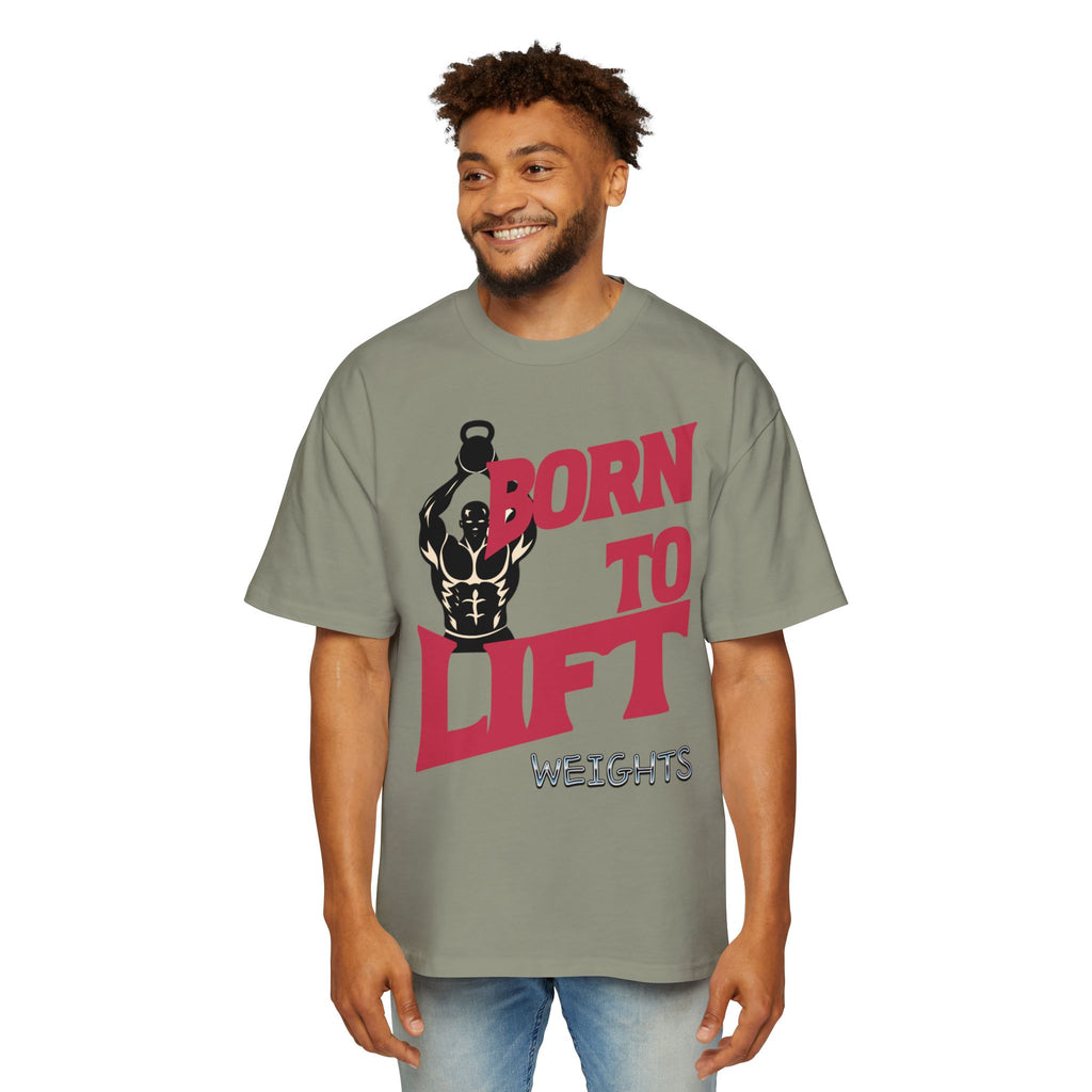 Born to Lift Tee — Men’s Weightlifting Gym T‑Shirt