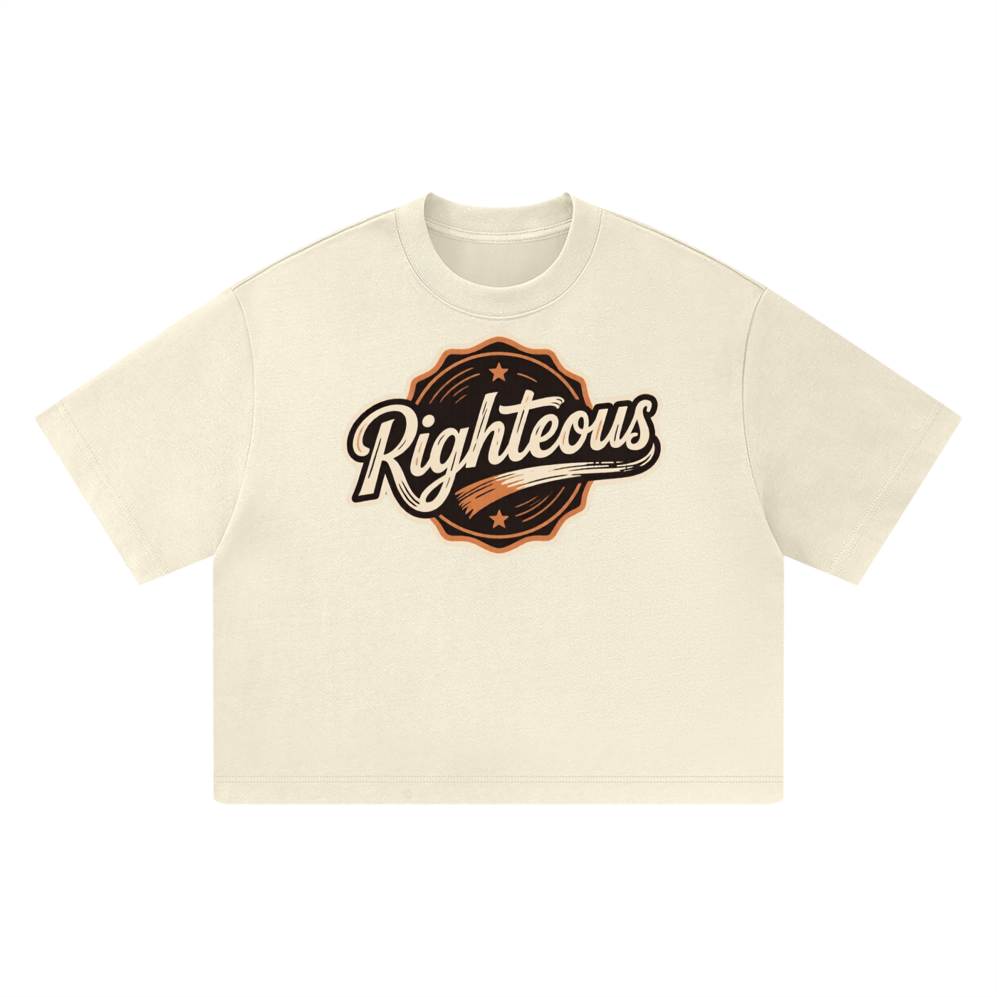 MENS ' RIGHTEOUS ' Heavyweight Boxy TEE