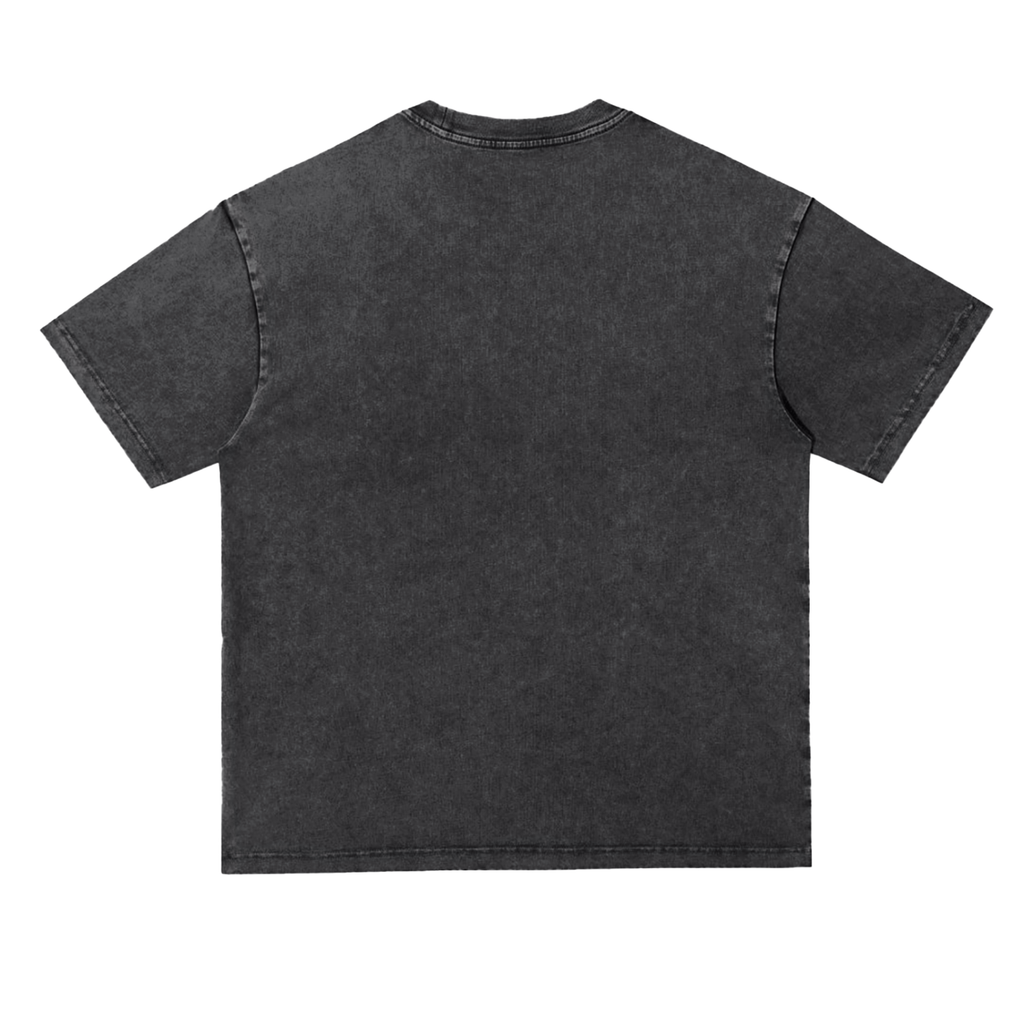 MENS 'GET OVER YOURSELF' Snow Washed Heavyweight Oversize TEE