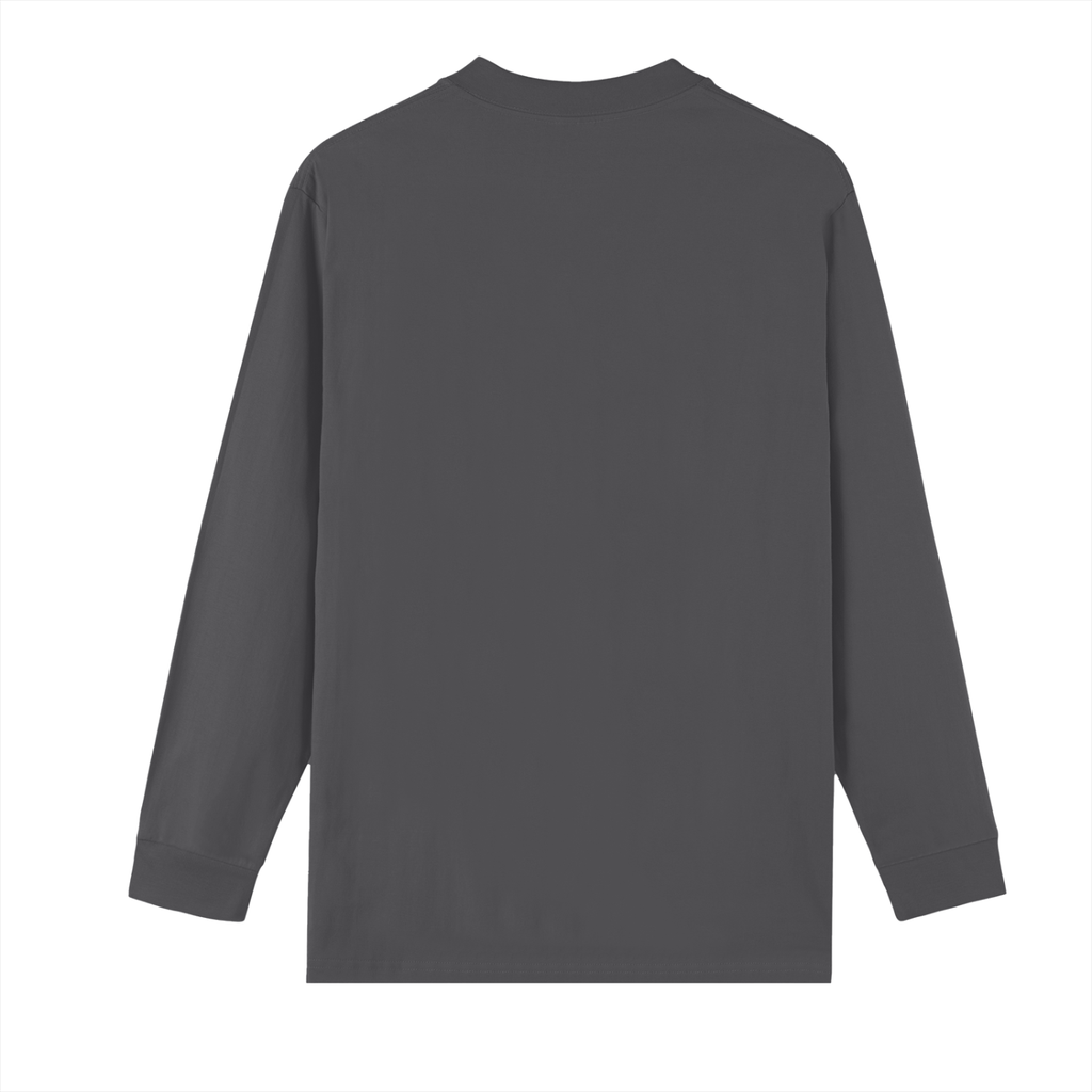 Mens 'ETHICALLY PROFANE" Crew Neck Drop Shoulder Long Sleeve Shirt