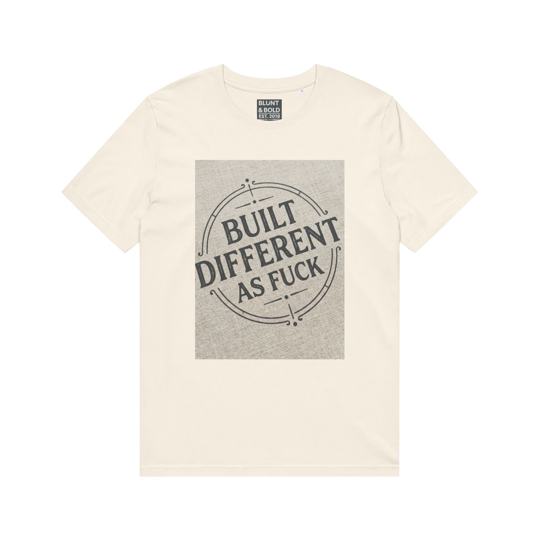Mens Built Different As F**k Tee