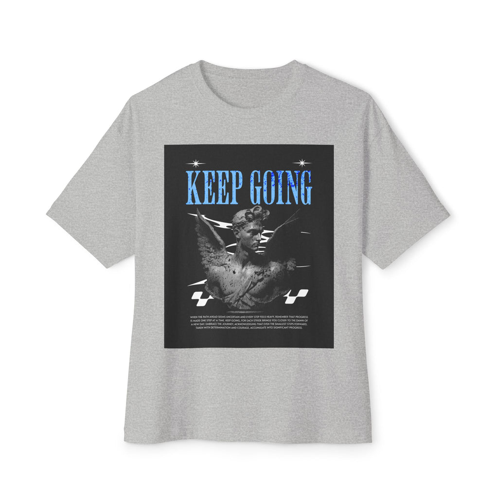 Mens Keep Going Oversized Tee