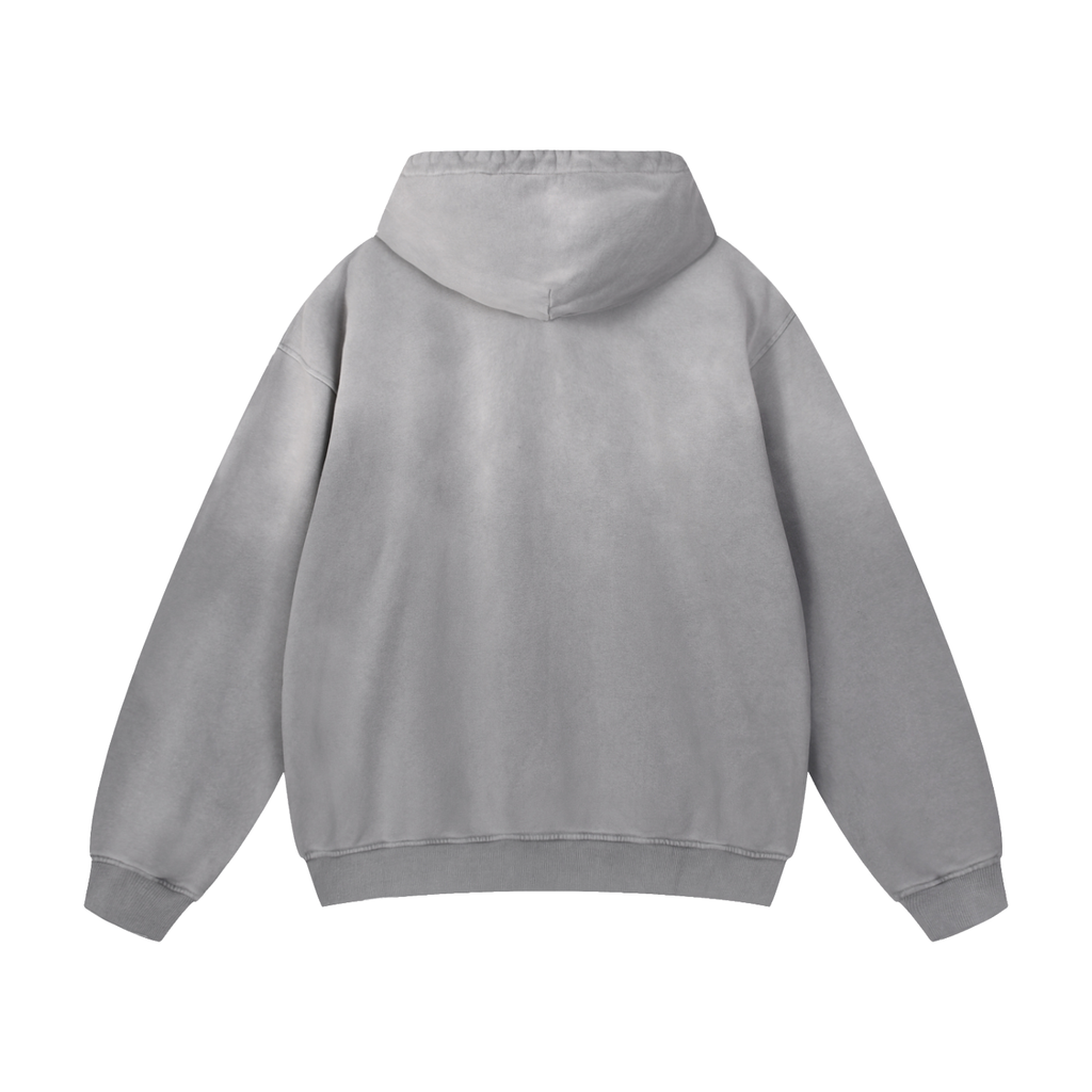 Mens 'ETHICALLY PROFANE' Heavyweight Sunfade Oversized Hoodie