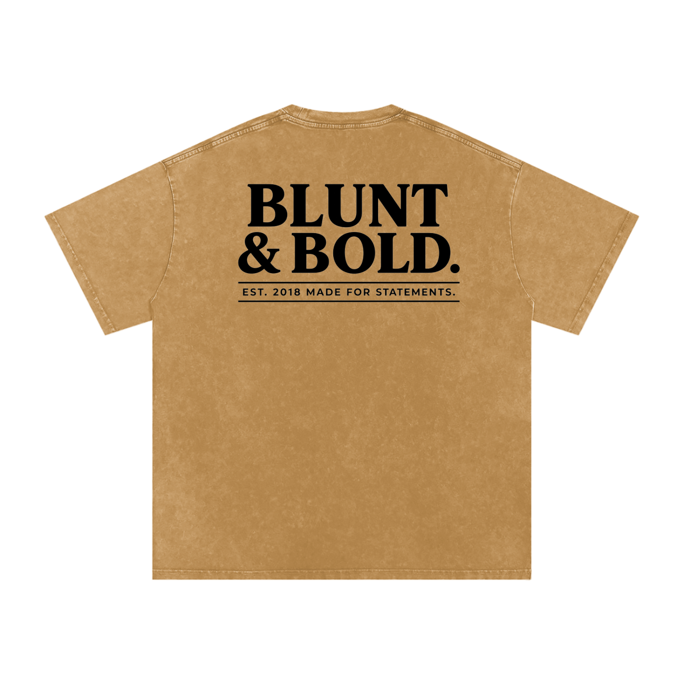 MENS 'CONFIDENCE ORACLE' Snow Washed Oversized Cotton TEE