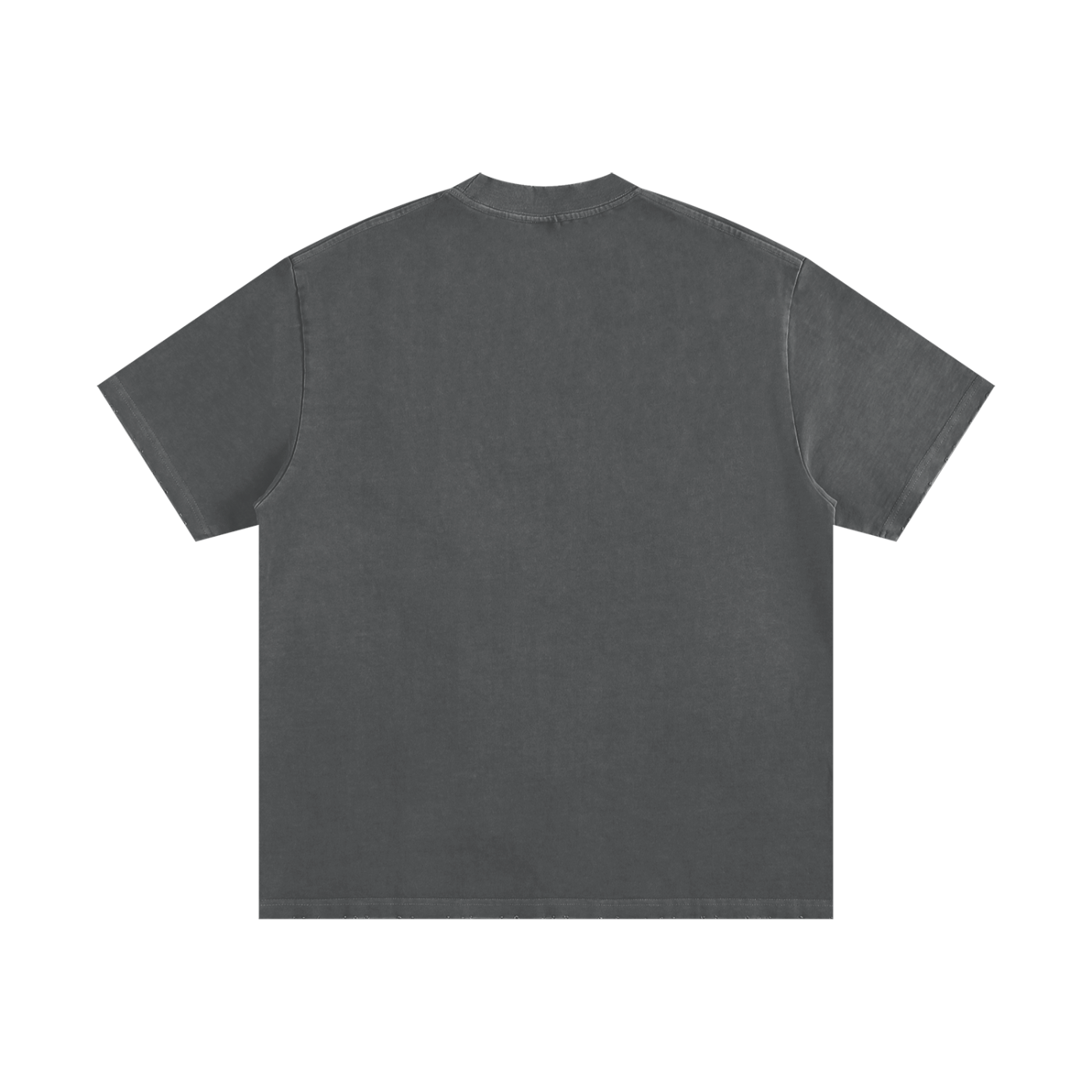 Mens 'KEEP LOOKING' Heavyweight Vintage Washed Frayed Tee