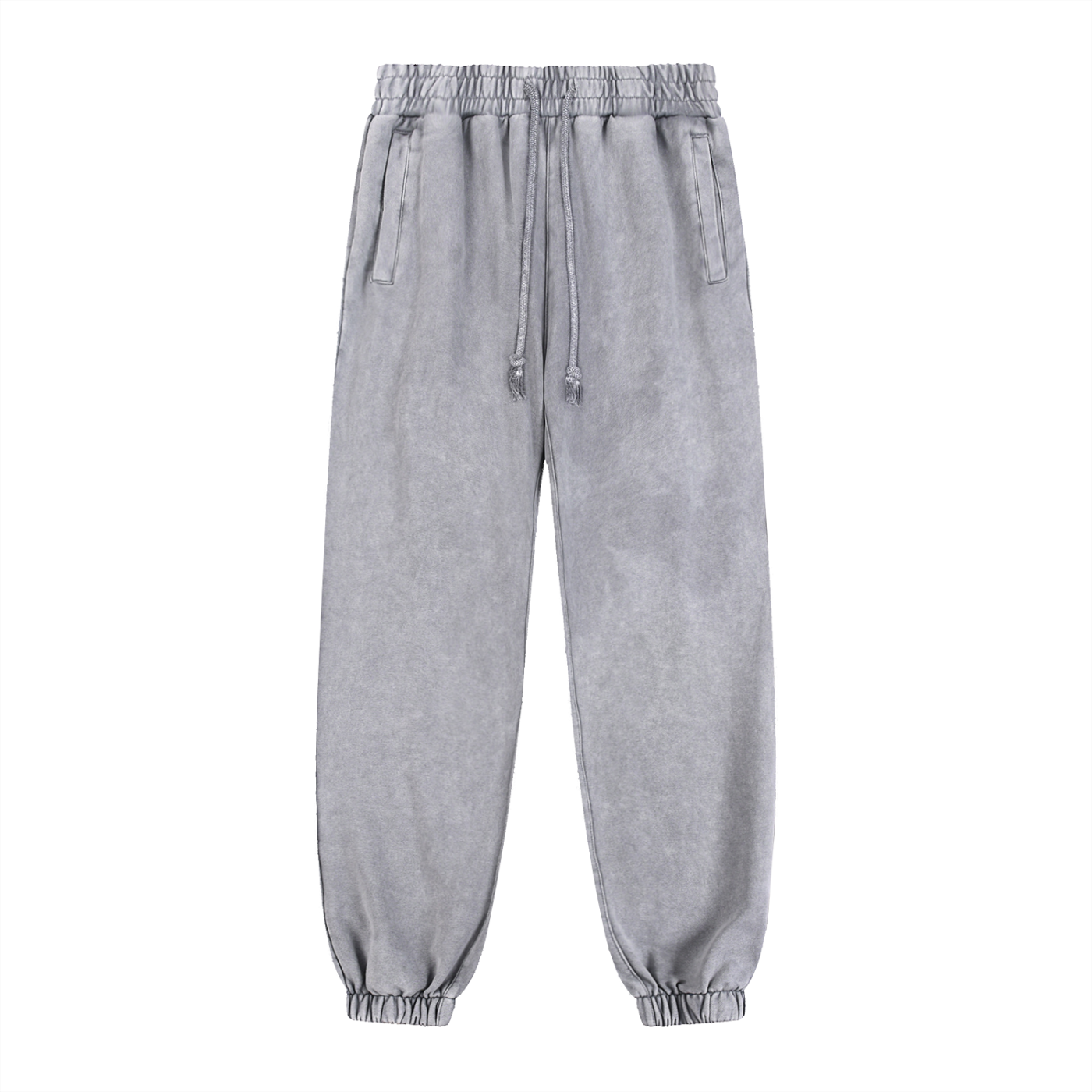 Mens Snow Wash Heavyweight Jogged Sweatpants