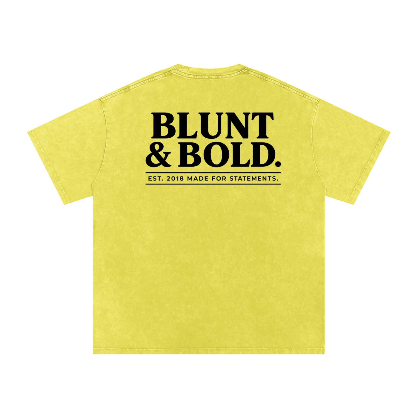 MENS 'CONFIDENCE ORACLE' Snow Washed Oversized Cotton TEE