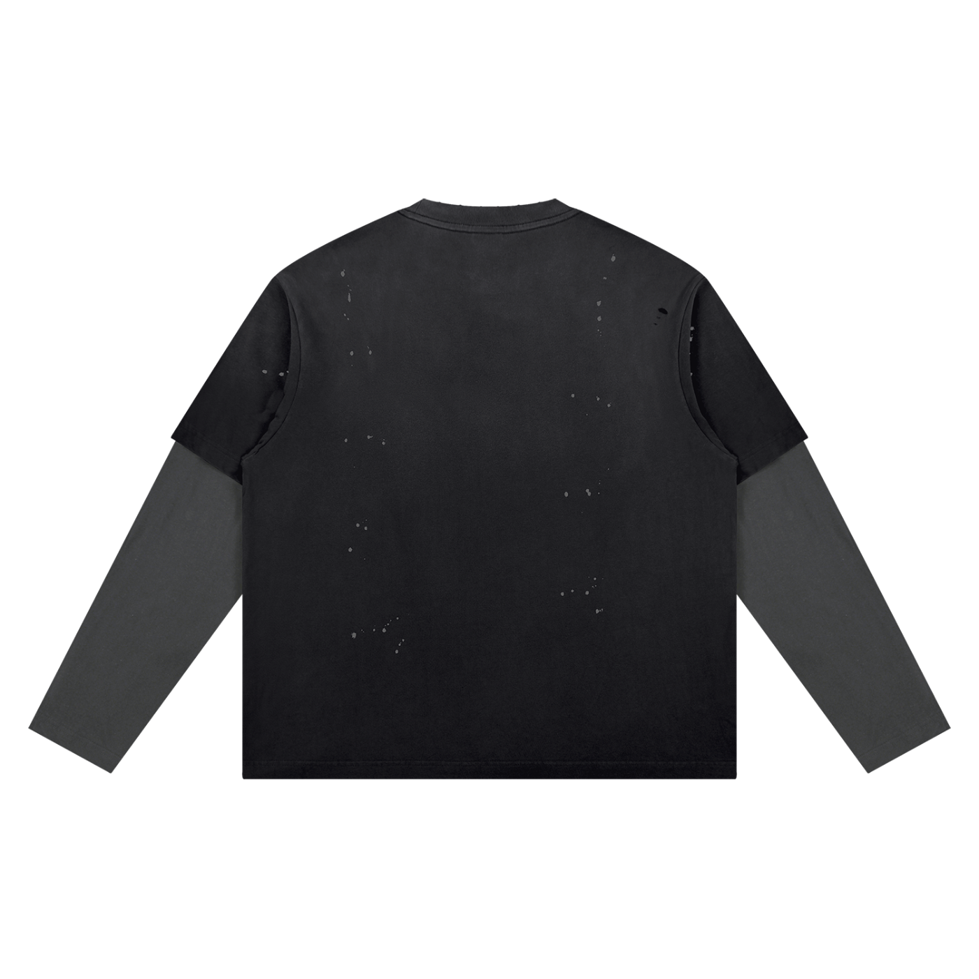MENS 'ANOMALY'  Vintage Wash Distressed Layer TEE