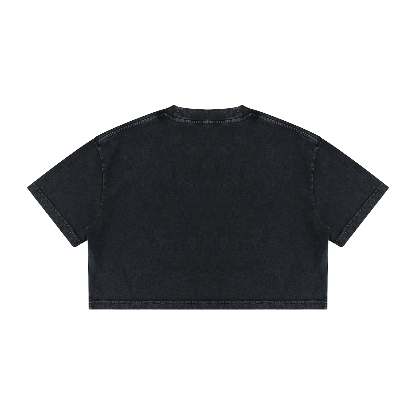 WOMENS ' DELUSIONAL DIVIDENDS ' Mineral Wash Cotton Crop TEE