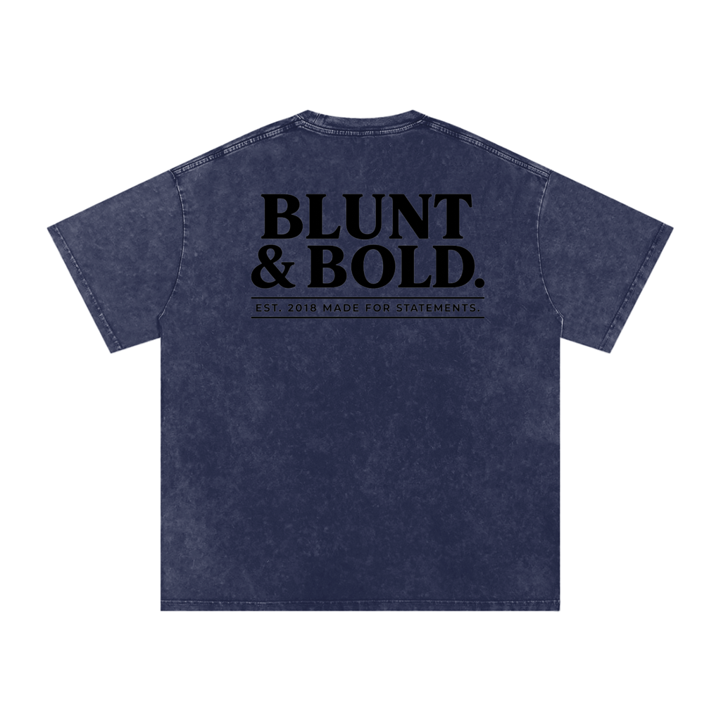 MENS 'CONFIDENCE ORACLE' Snow Washed Oversized Cotton TEE