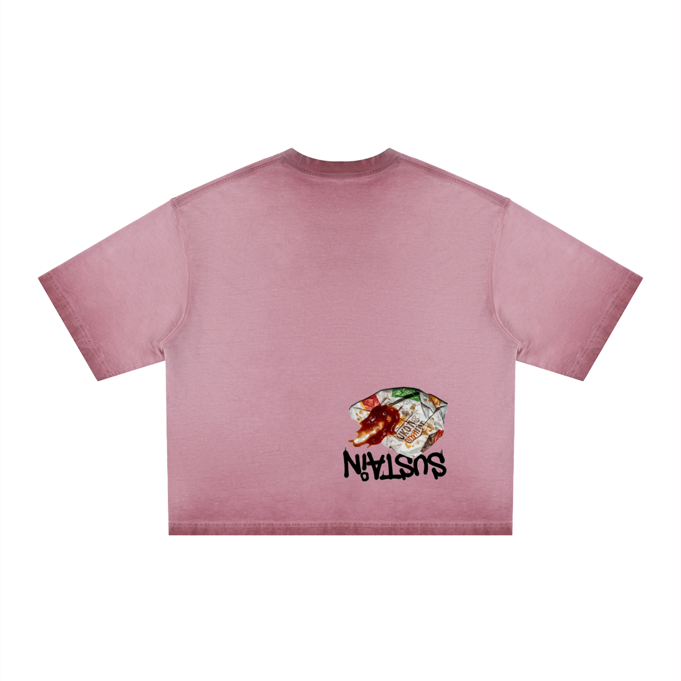 Unisex Reverse Dyed Boxy T-Shirt