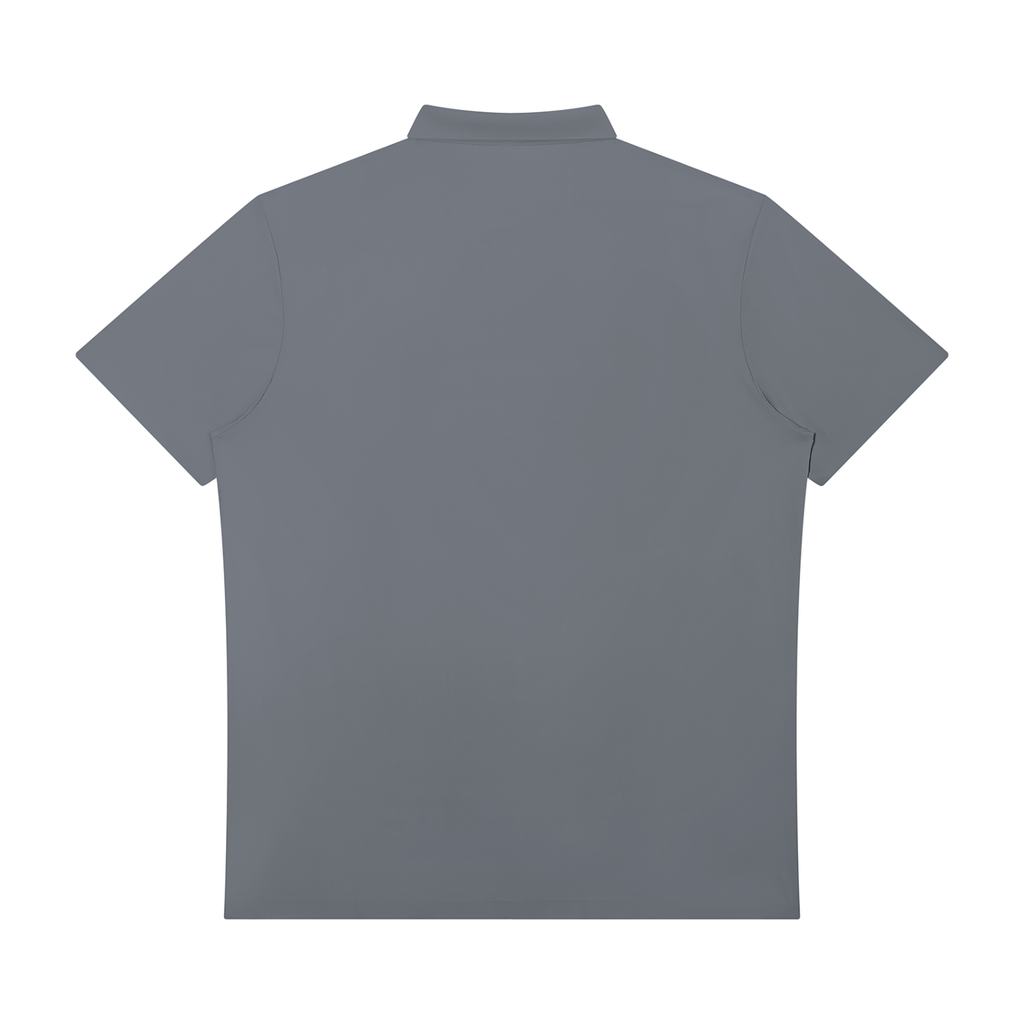 MENS 'MAKE MORE MOVES'  Quarter-Zip Performance Polo Shirt