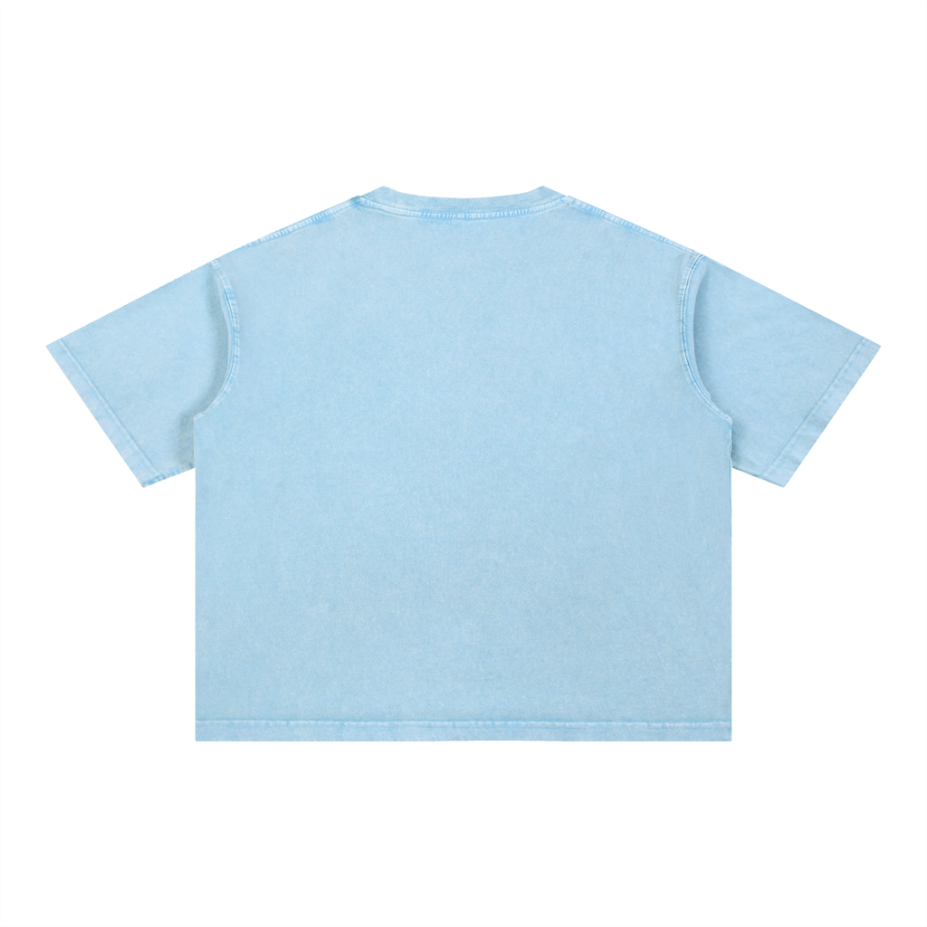 Mens 'SOUL MADE" Mineral Wash Boxy Cotton Tee