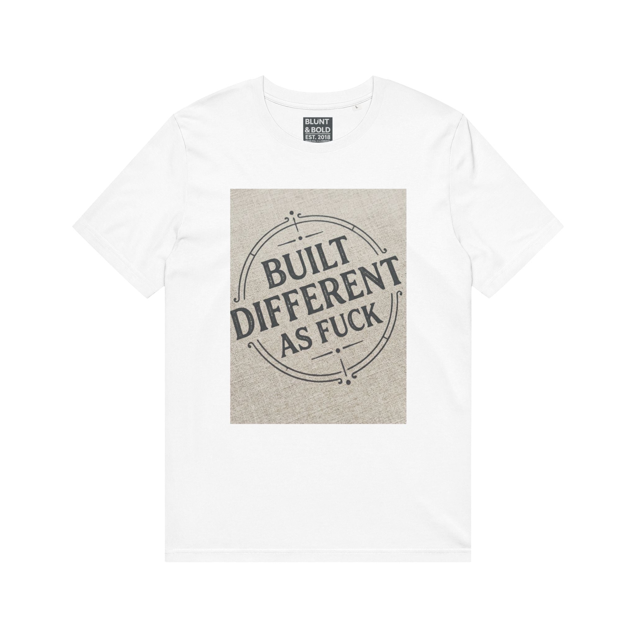 Mens Built Different As F**k Tee