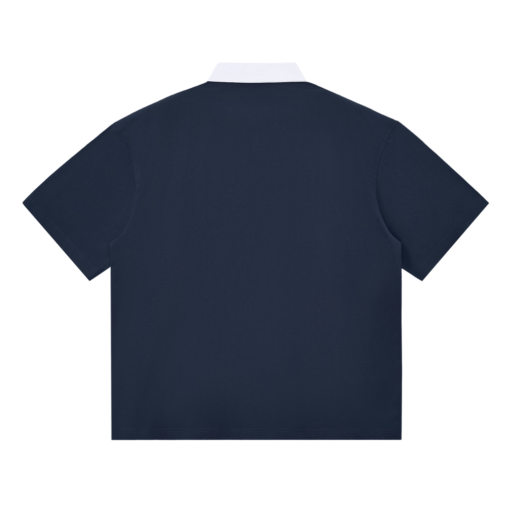 Mens Bold Essential Contrast Polo Shirt