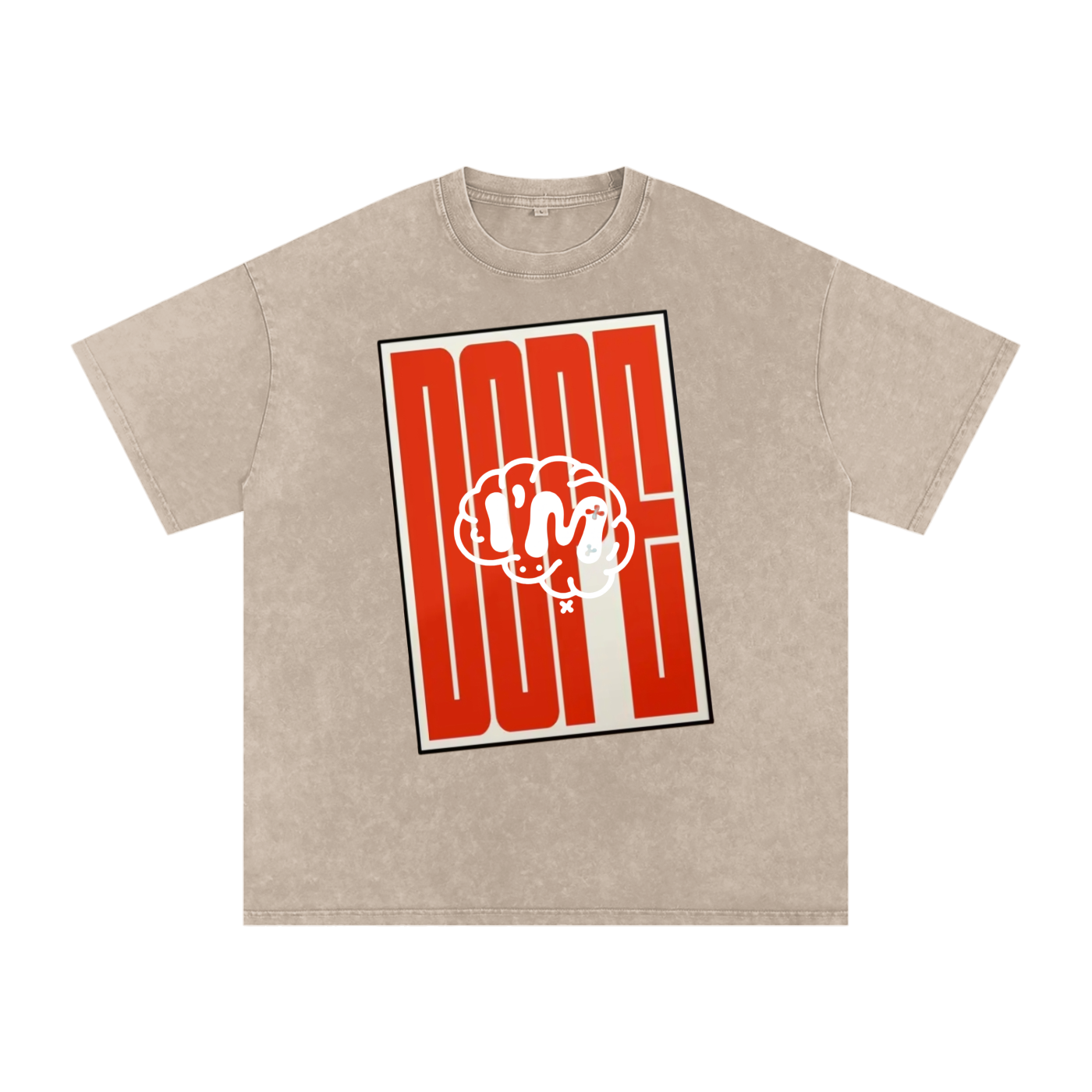 MENS ' DOPE' Washed Oversized Cotton TEE