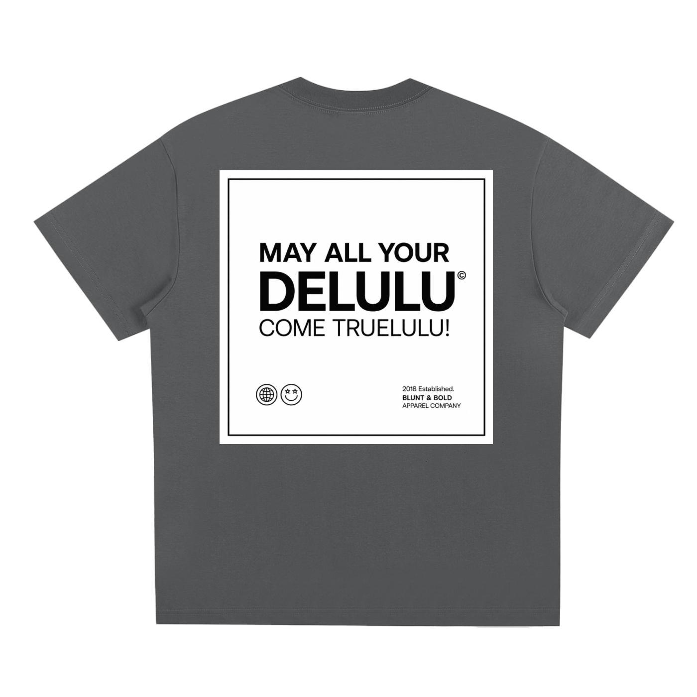 MENS 'DELULU TRUELULU'  Sorona Quick-Dry Cooling TEE
